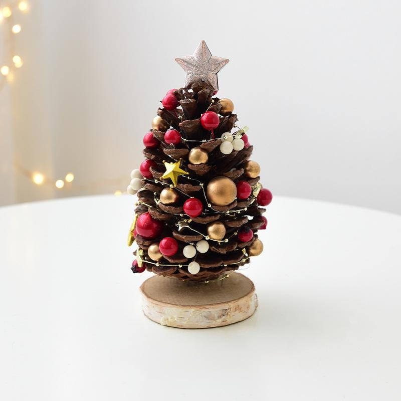 Handmade Mini Pinecone Christmas Tree