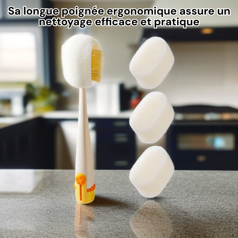 Brosse à tasse multifonction 5 en 1