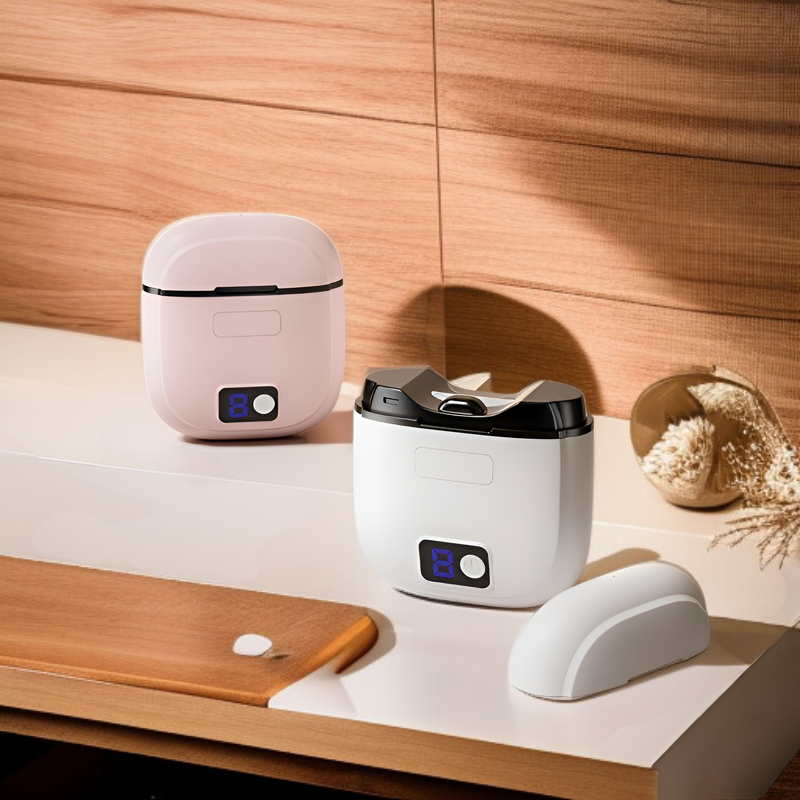 Lima de uñas automática recargable por Type-C con caja recolectora y diseño ultraligero