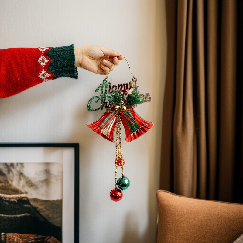 クリスマスベル飾りストラップ