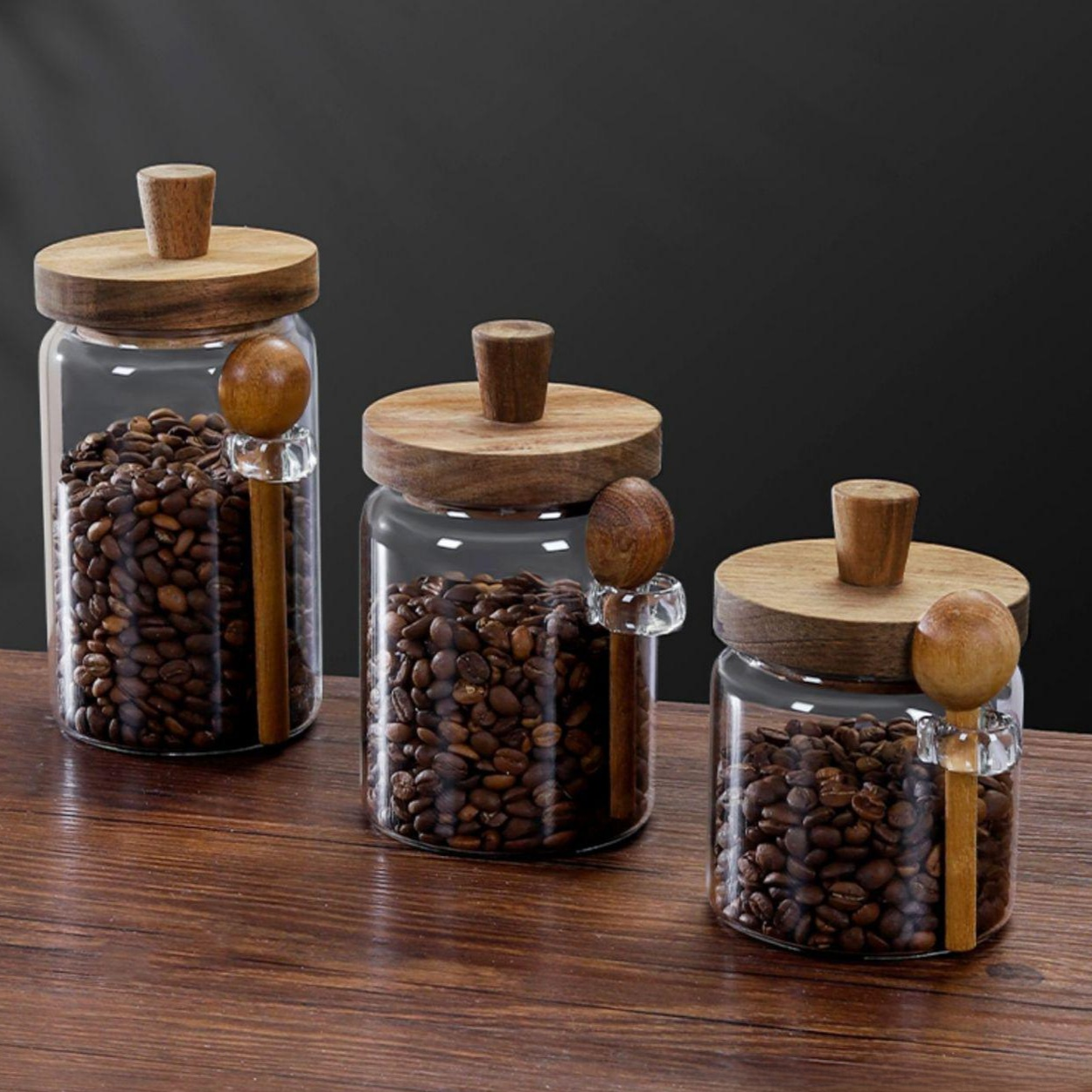 高硼矽玻璃密封收納罐茶葉罐