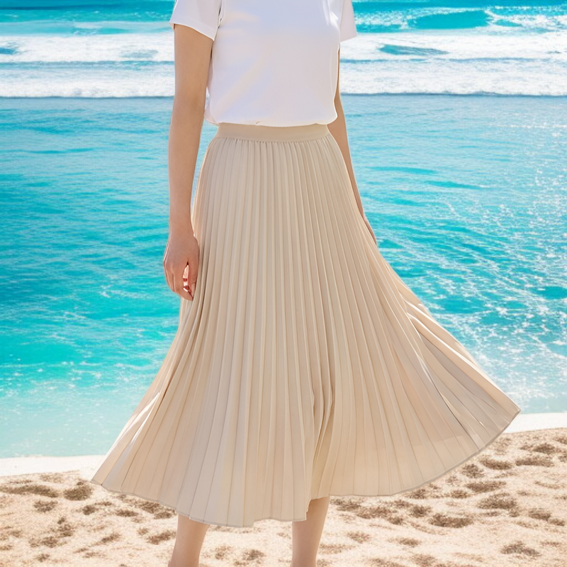 アコーディオンプリーツスカート