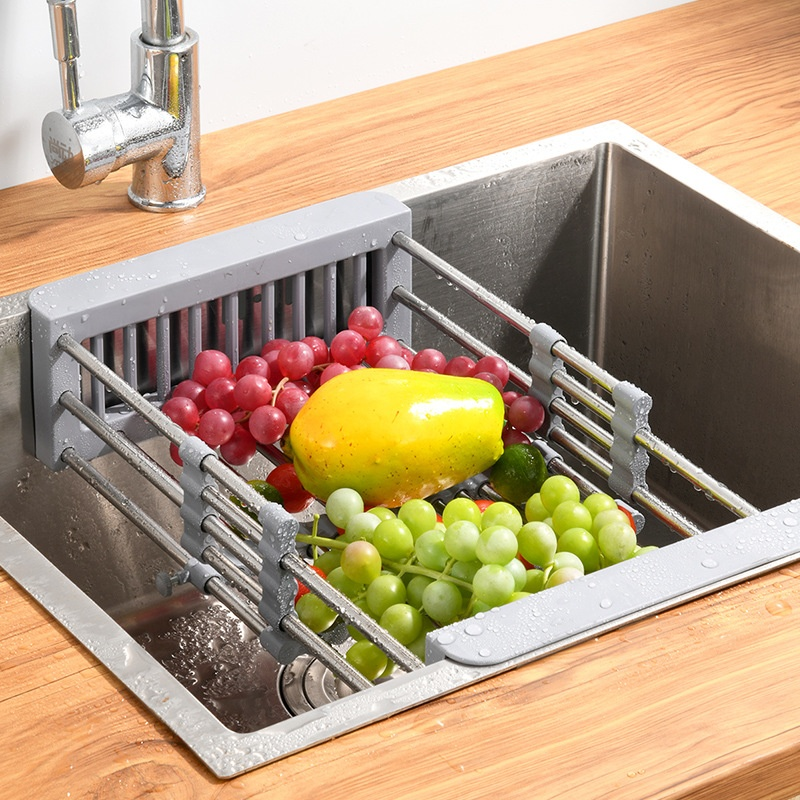 Adjustable Kitchen Sink Drain Basket