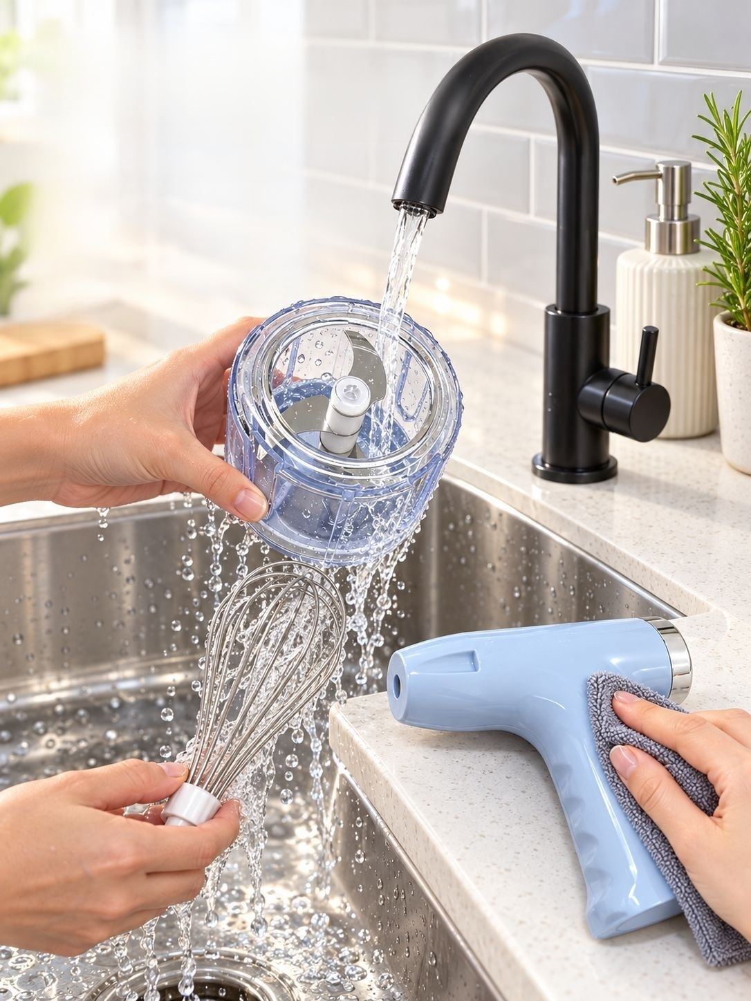 Batteur électrique conçu pour faciliter la préparation des recettes