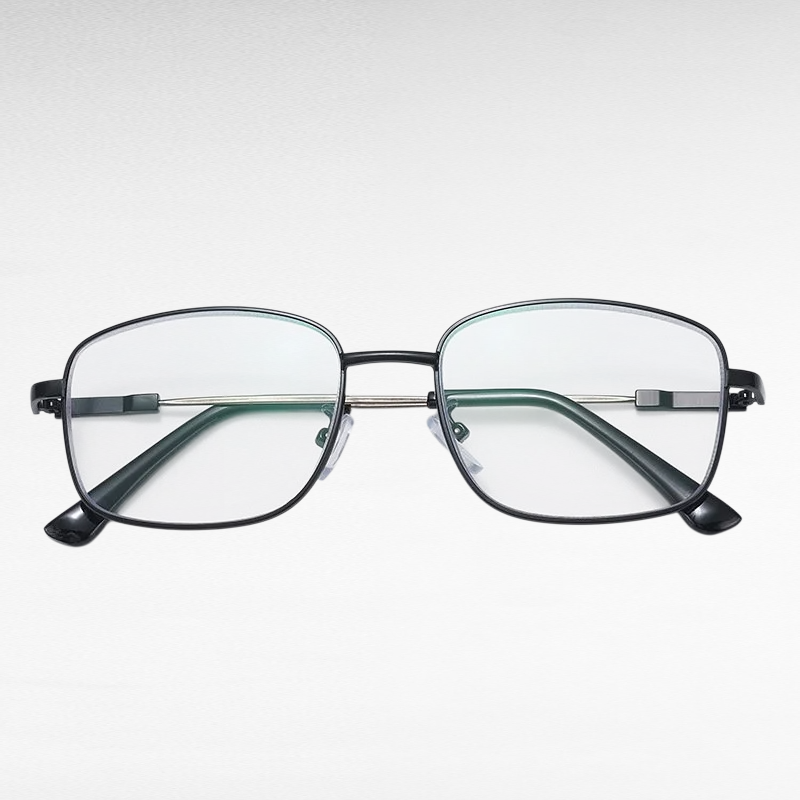 Gafas de lectura ultraligeras con montura grande y multifocales de titanio