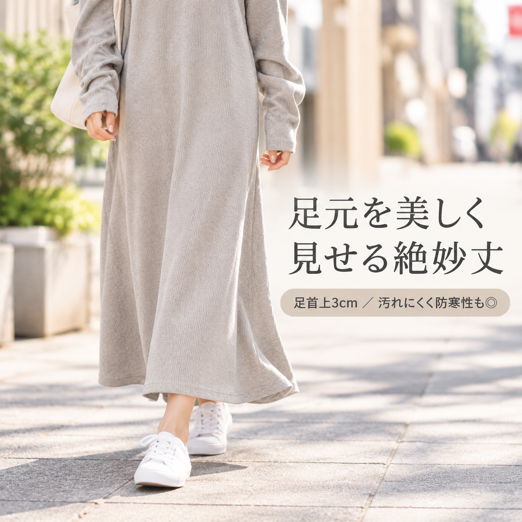 春秋新作・和風ワッフルワンピース レディース
