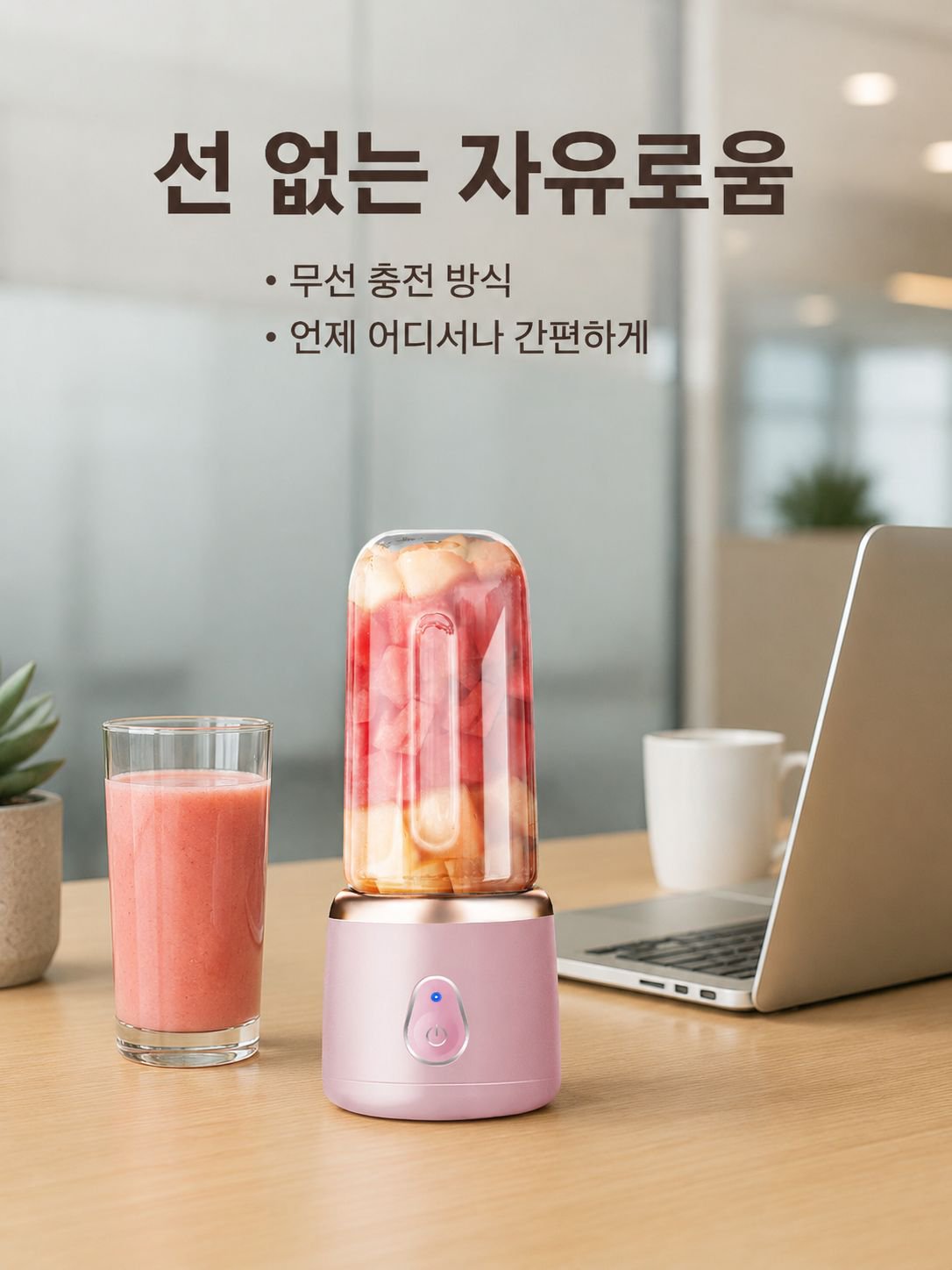 가정용 휴대용 주스컵 착즙기 다기능 충전 가정용 소형 착즙기