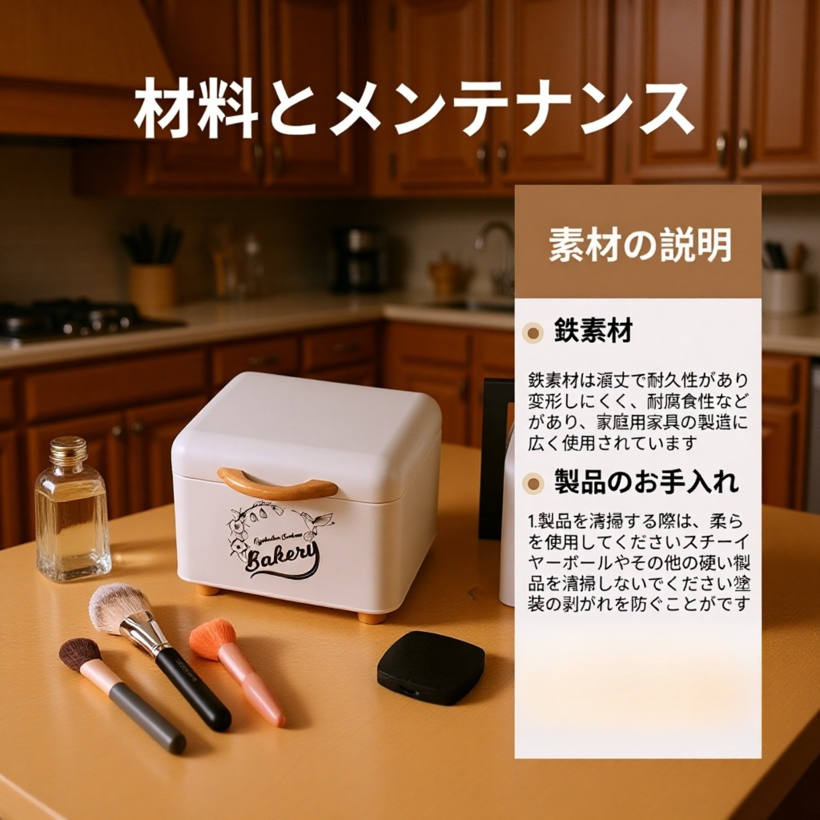 小型イヤホン収納ケース レトロ風アイアン薬箱 