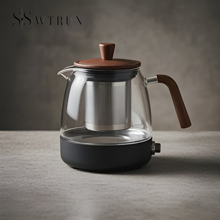 ガラス製健康ポットの全体画像