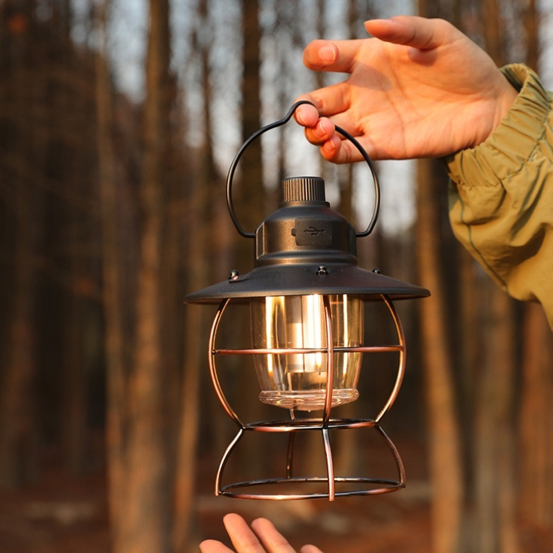 金属製ワイヤレスキャンプライト