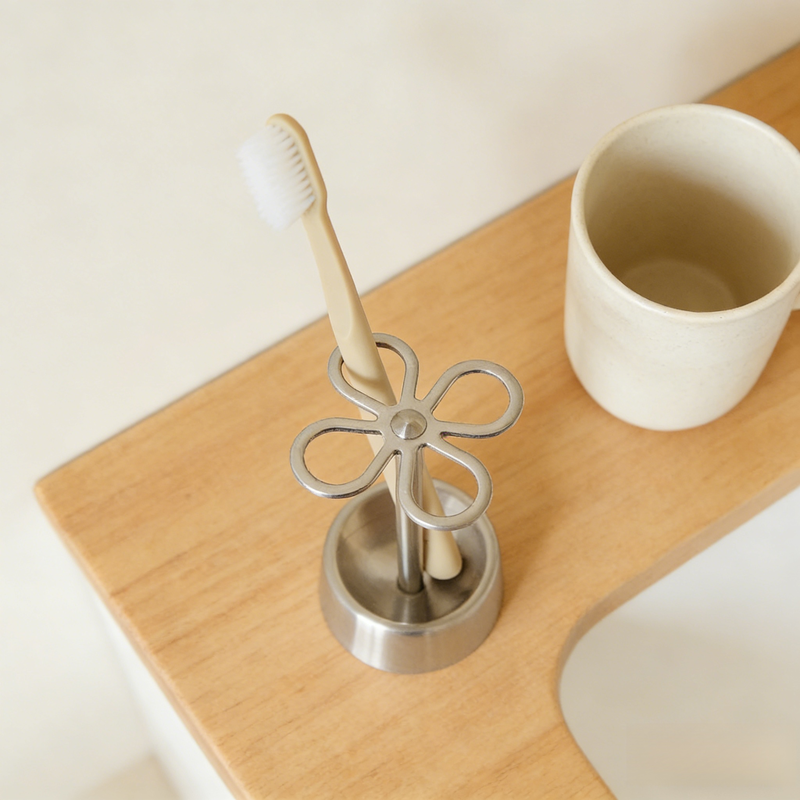 Electric Toothbrush Organizer Multi-use Toothpaste Shelf Wall-mounted