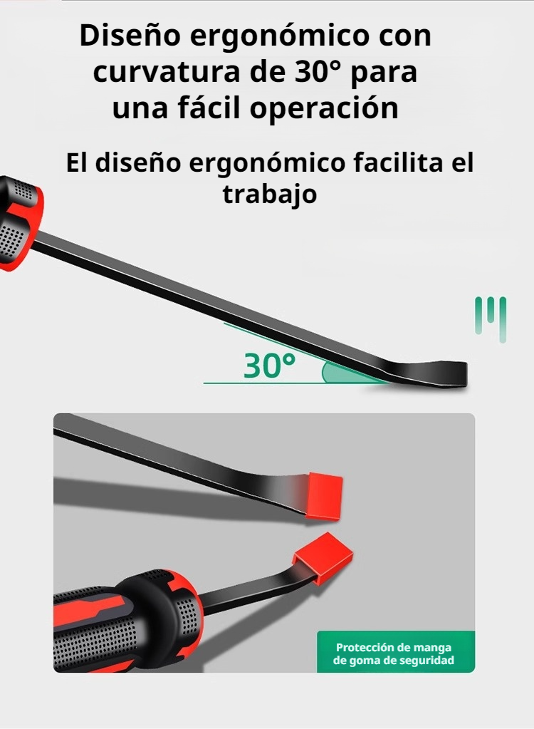 Barra de palanca para mecánicos automotrices