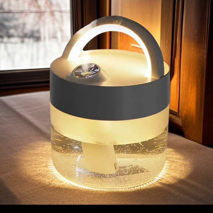 Mini humidificador portátil para el hogar, carga USB, silencioso