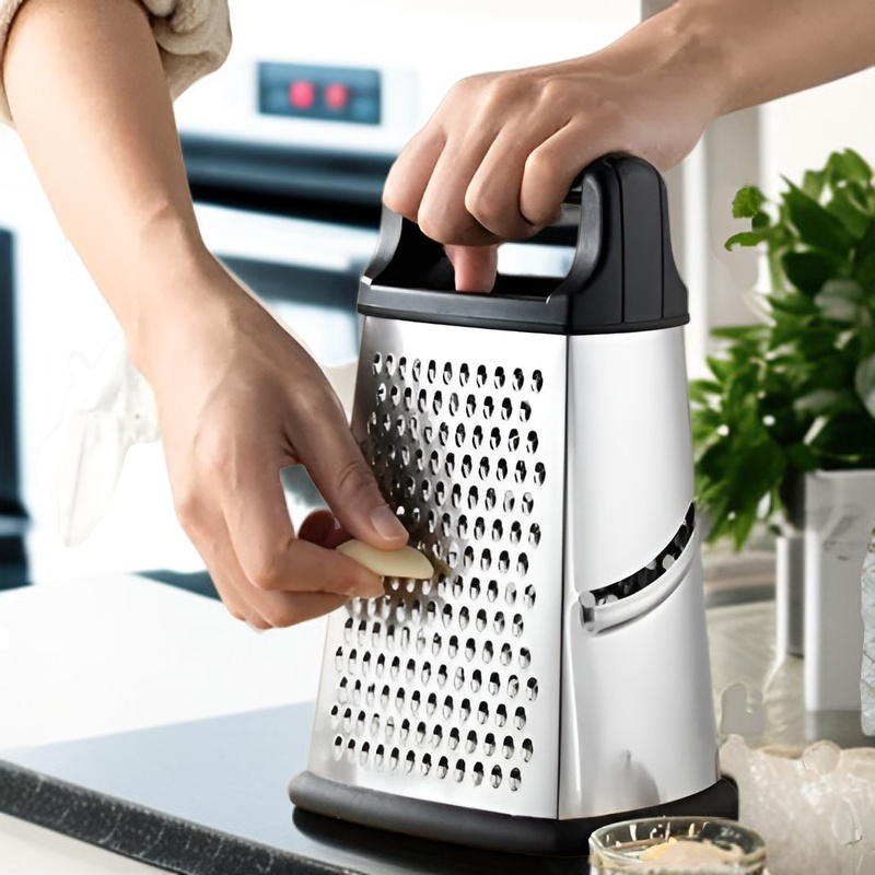 Grilleuse à fromage et melon à 4 côtés en acier inoxydable