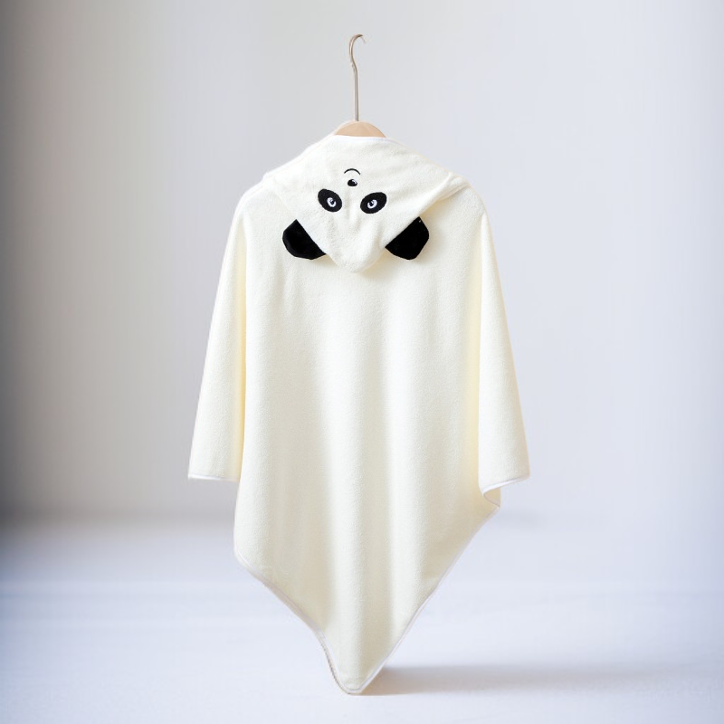 可愛卡通斗篷浴袍