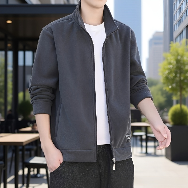 男性用ポーラフリースジャケット