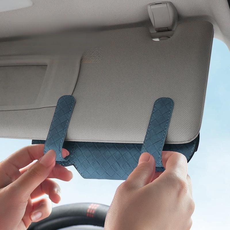 車用遮陽板眼鏡夾