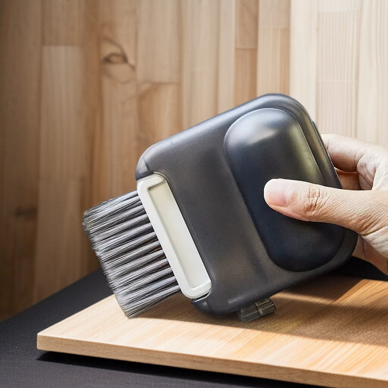 Multifunktionale Spaltreinigungsbürste für Tastatur, Auto und Klimaanlagen-Lüftungsschlitze