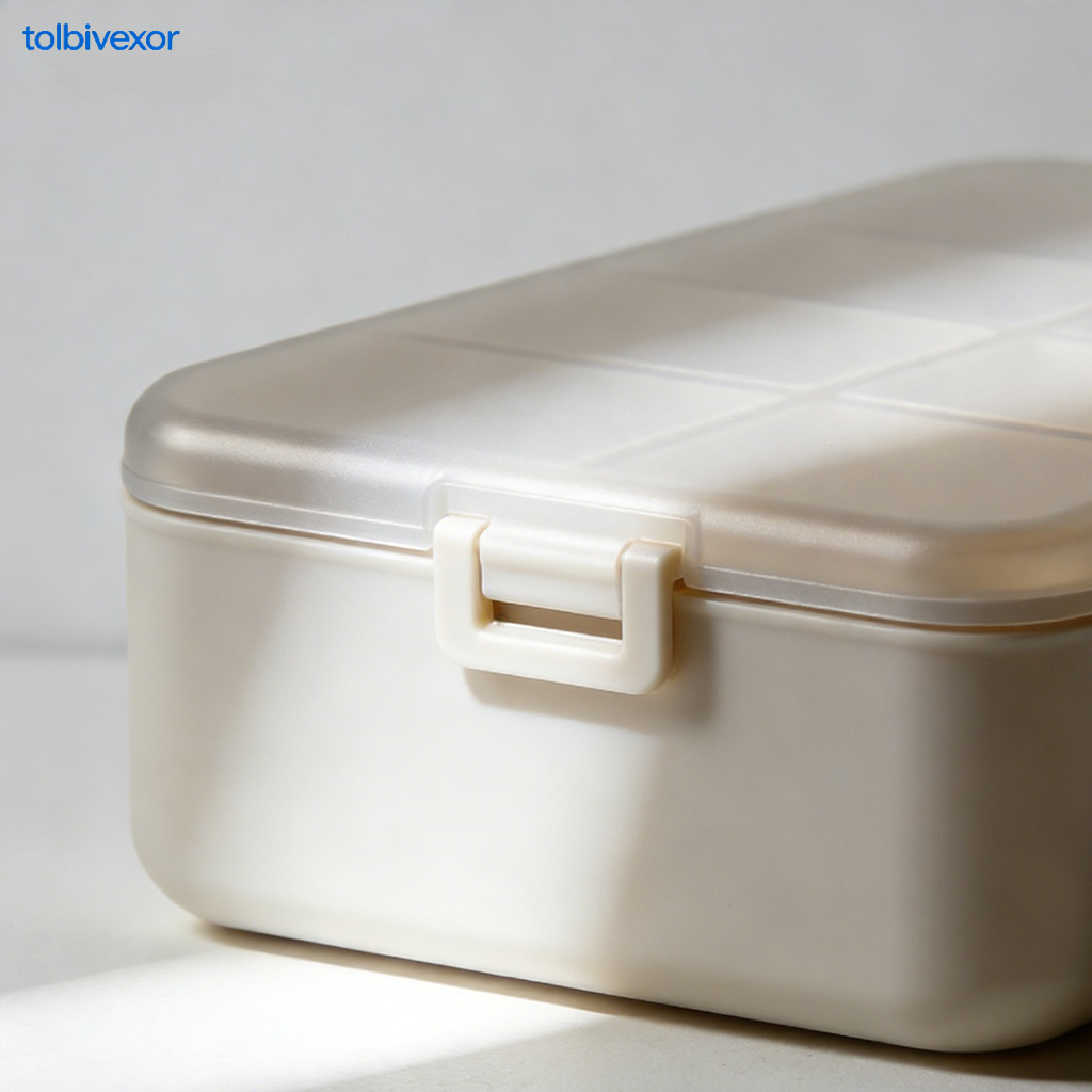 Compact pill organizer with sunlight protection