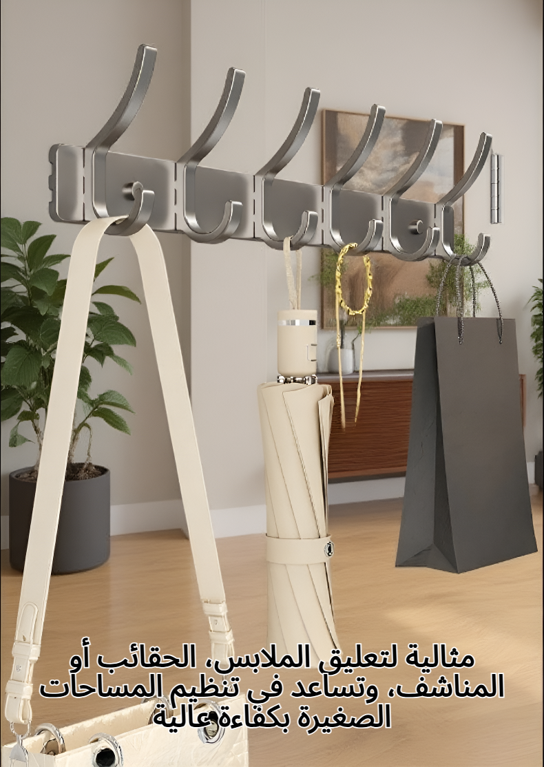 خطافات أبواب بتصميم بسيط لتعليق الملابس