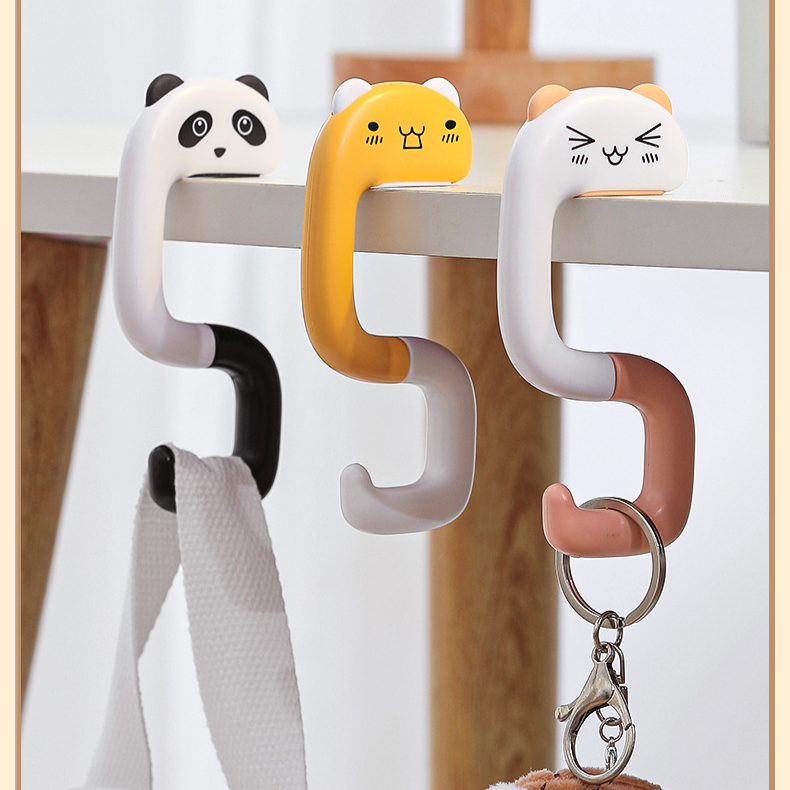 Desk Side Bag Hook for Backpacks