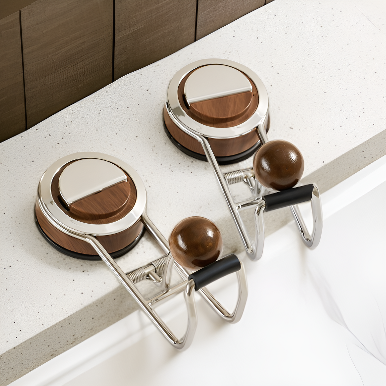 Estante colgante de estilo vintage para baño, organizador de lavabos