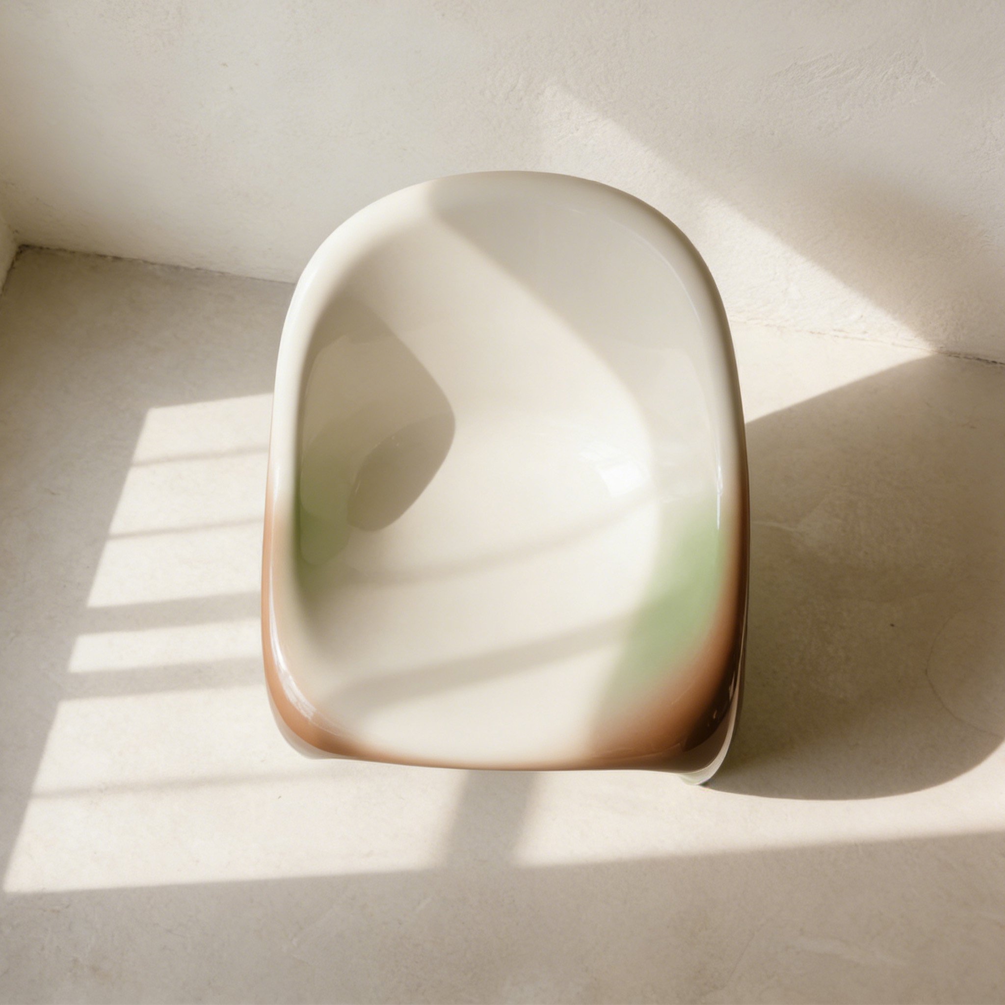 レジン グラデーション カジュアルチェア