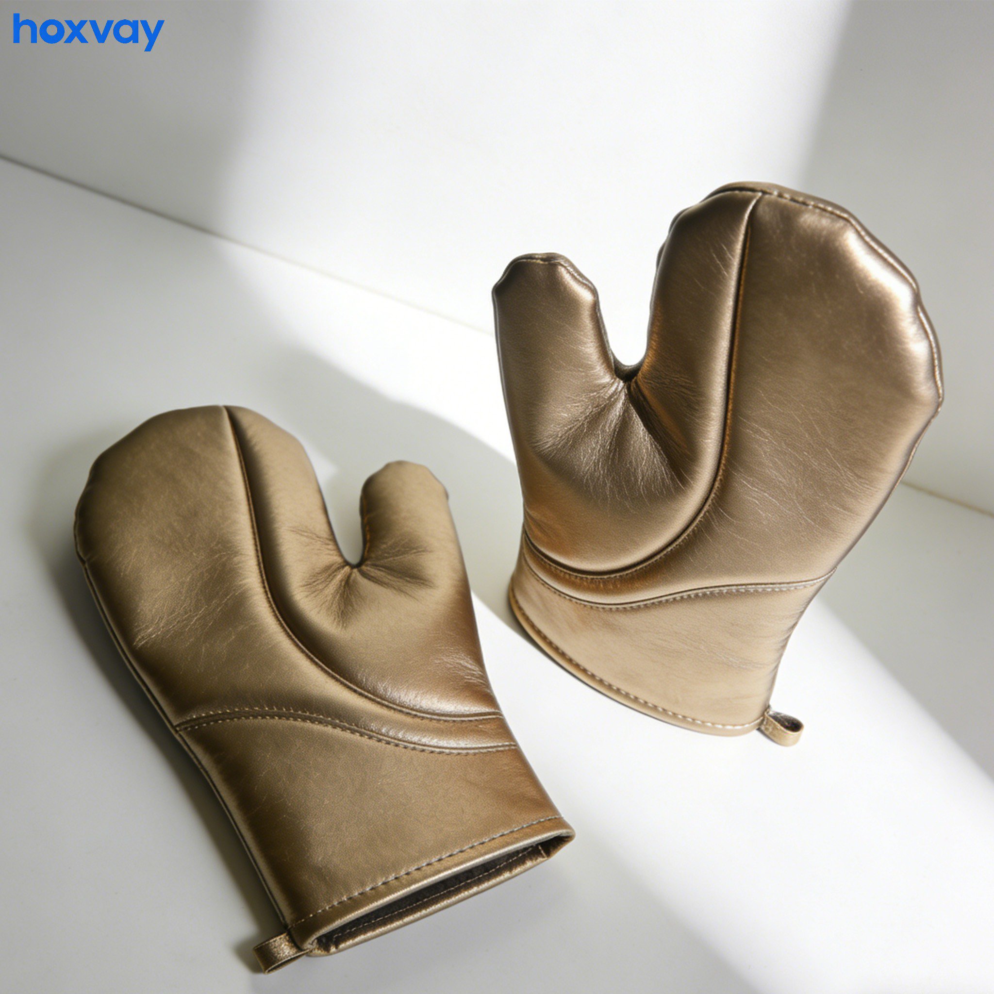 Thickened heat-insulating gloves