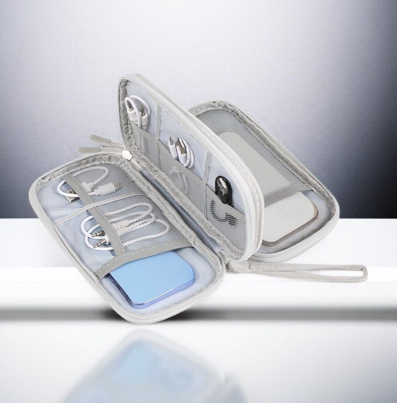 數據線收納包防纏繞設計細節