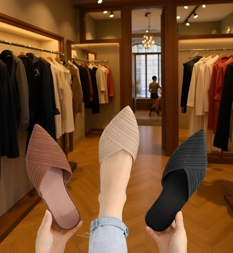 شبشب مناسب لجميع الأوقات بكعب مرتفع