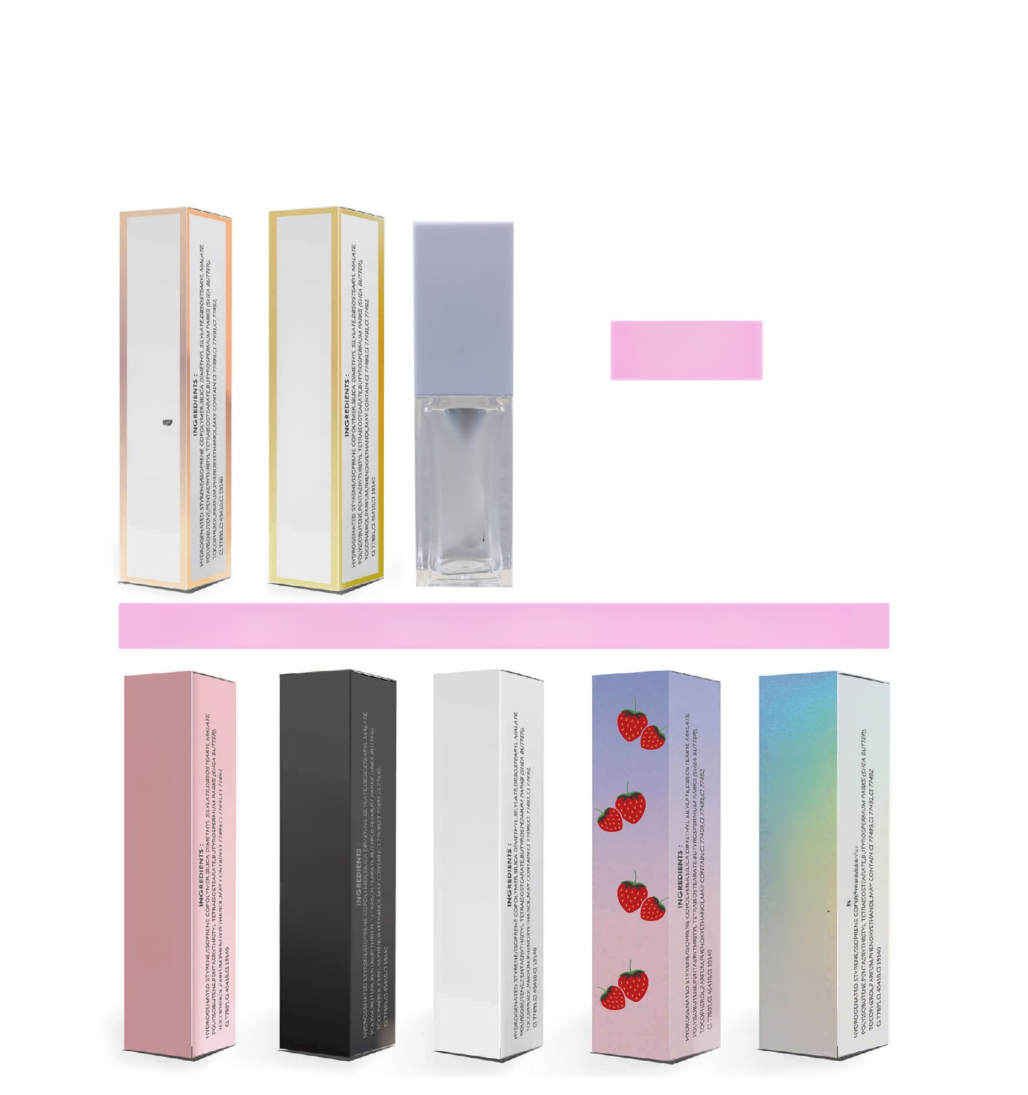 Lápiz labial líquido con brillo