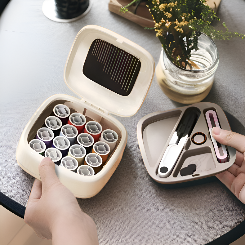 家用磁性針線整理盒