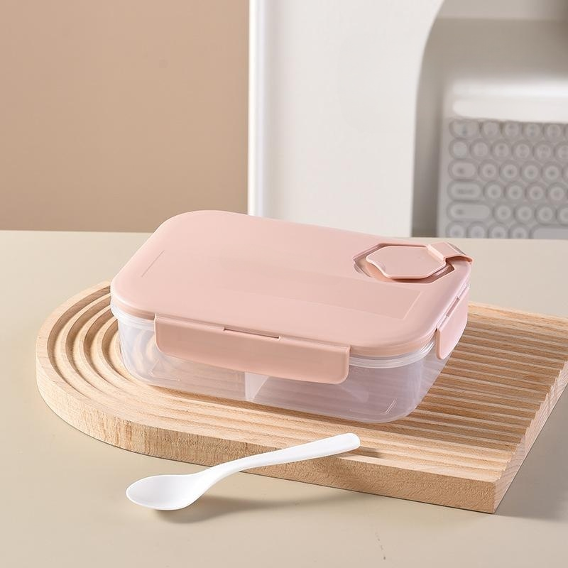 Lonchera compartimentada sellada