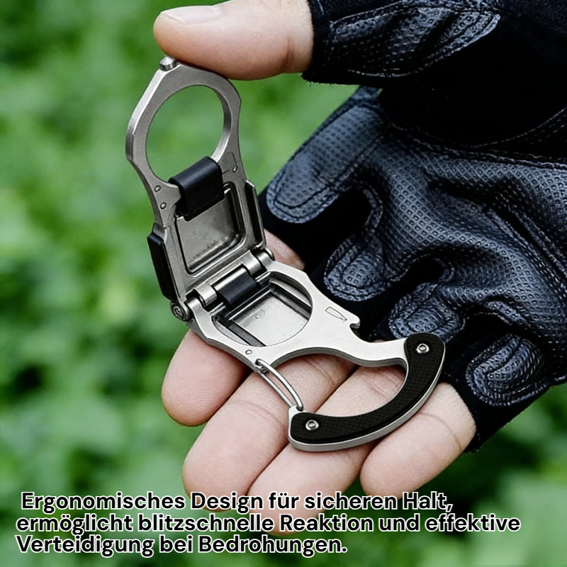 Multifunktionaler Selbstverteidigungs-Einzelring Schlüsselanhänger Fensterbrecher