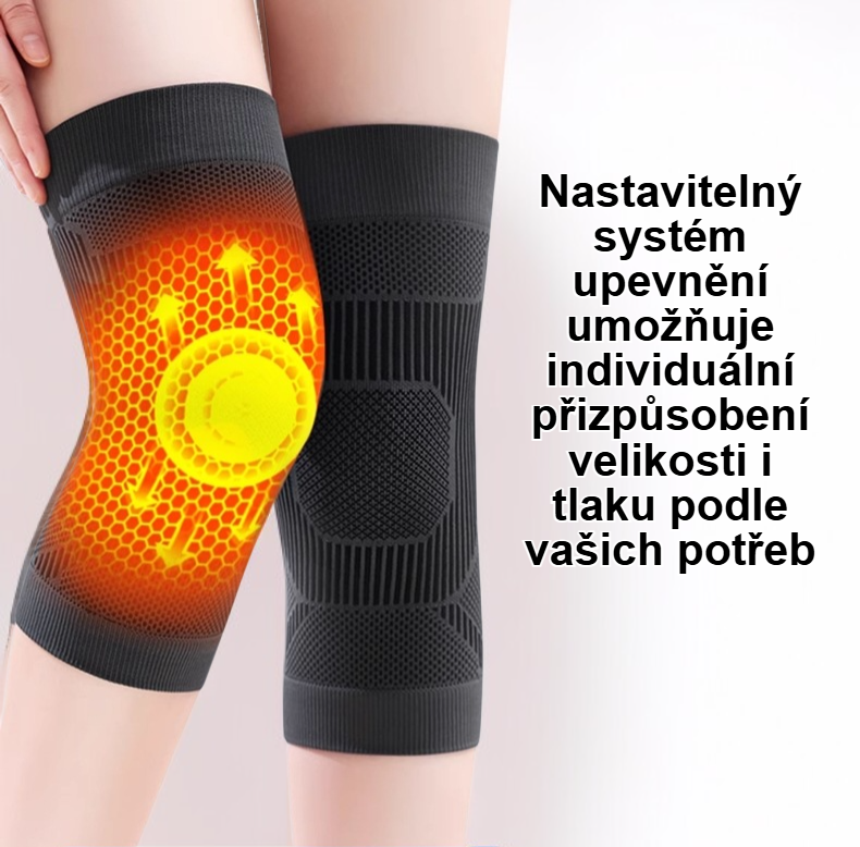 Nová kolenní ortéza na noze