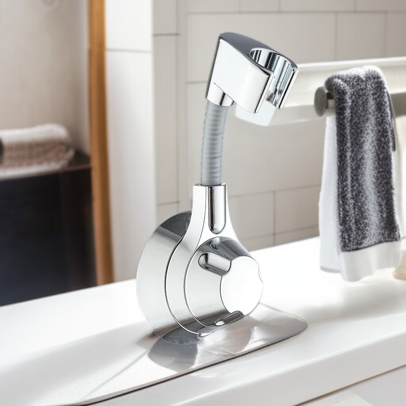 ขายึดฝักบัวแบบปรับทิศทางได้ ติดตั้งง่ายไม่ต้องเจาะผนัง