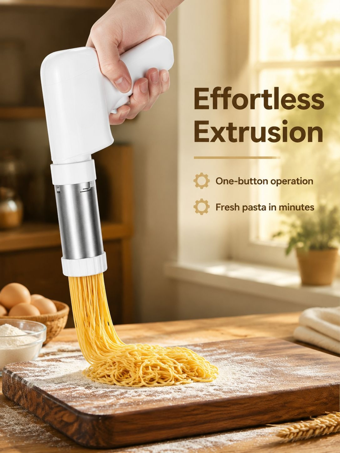 Noodle machine fully automatic household noodle pressing machine handheld electric small noodle maki