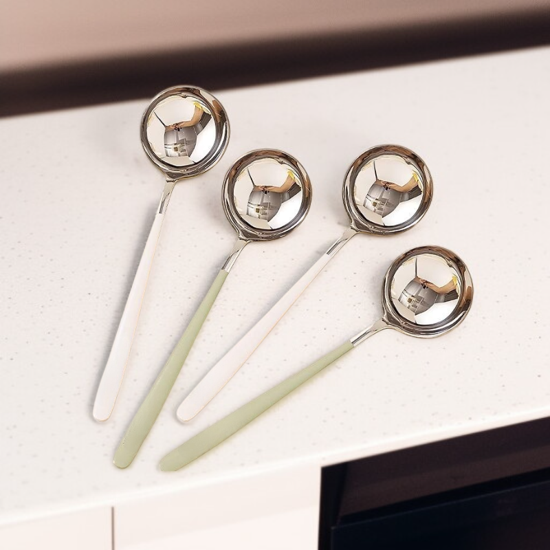 가정용 깊은 원형 304 스테인리스 스푼