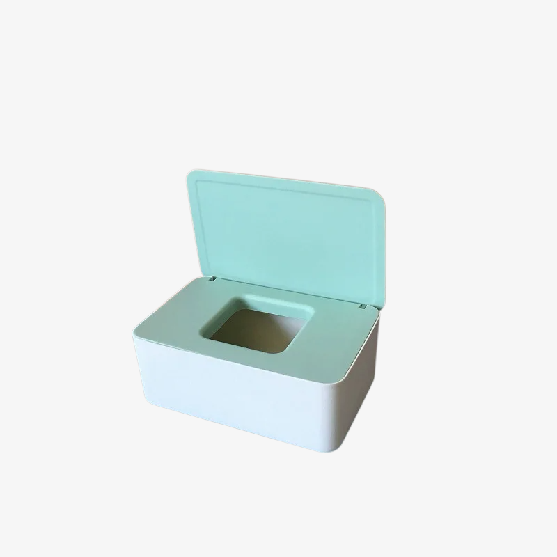 Boîte à lingettes humides avec couvercle boîte à mouchoirs anti-poussière pour table