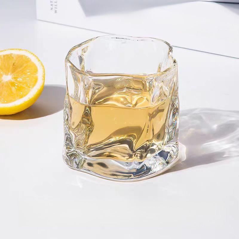 Creative Twisted Cold Water Glass Cup