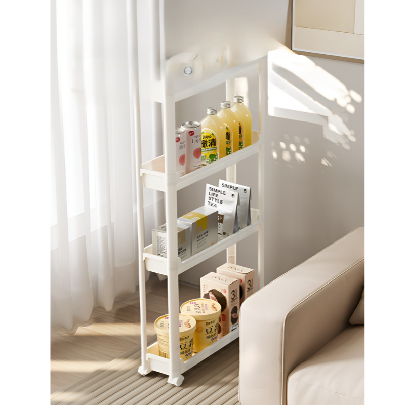 Estante móvil multifuncional para baño