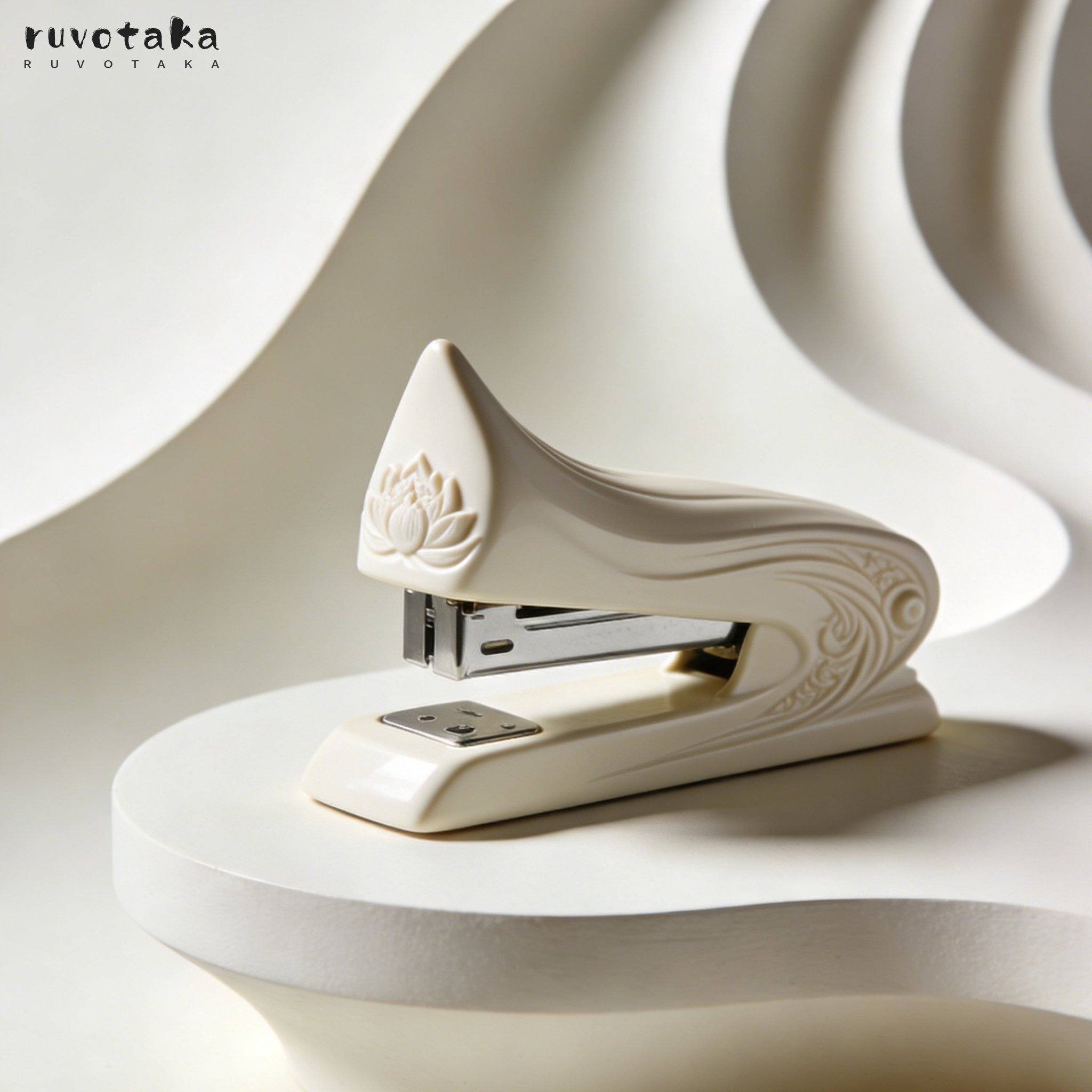 ที่เย็บกระดาษแบบพกพาขนาดเล็ก สีสันสดใส