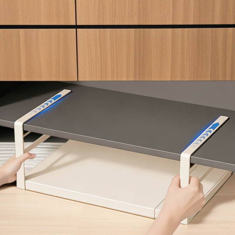 Flexible Gewürzregal-Lösung für kleine Küchen
