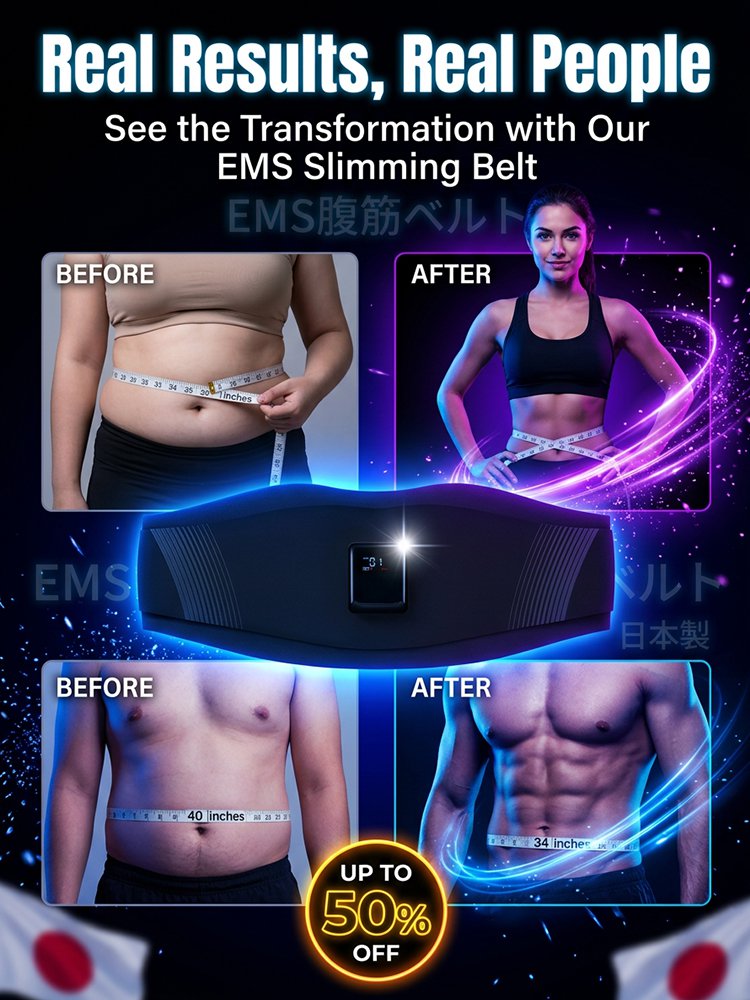 EMS Microcurrent Smart Slimming Waist Belt
