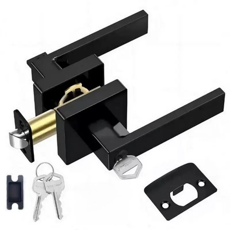 European Style Triple Rod Lightweight Keyless Door Lock