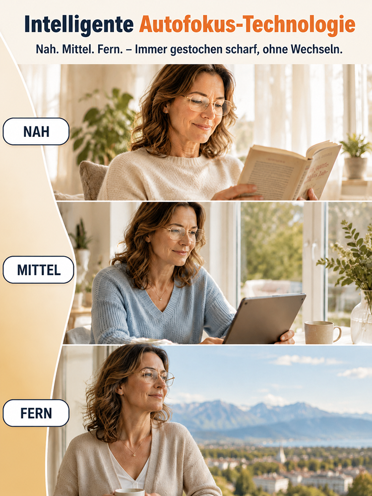 [Augenpflege mit Naturkristallen] Linderung von Augenermüdung – hochauflösende Lesebrille