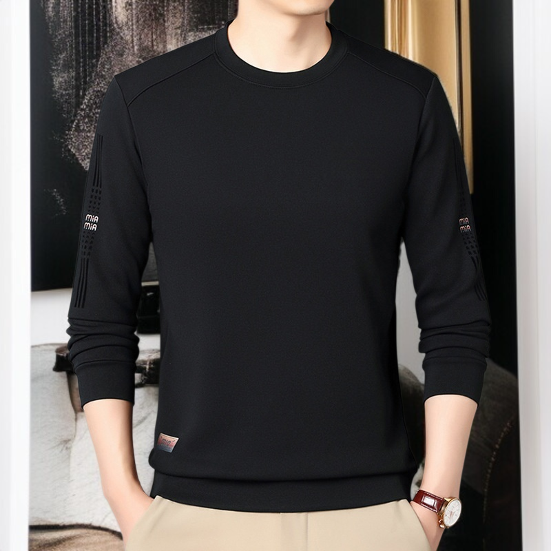 프린트 라운드 맨투맨 남성 캐주얼 레깅스 긴팔 티셔츠 남 캐주얼 라운드 맨투맨