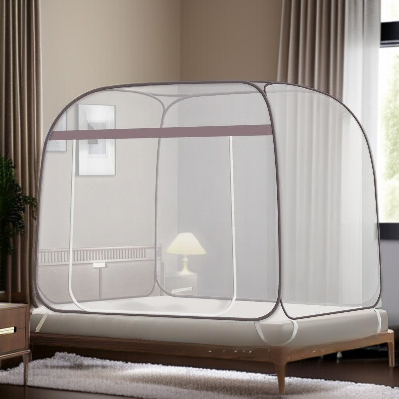 設置折りたたみ式袋の蚊帳無し ドア パターン暗号化された底を付けられた蚊帳 携帯用設置袋の蚊帳無し