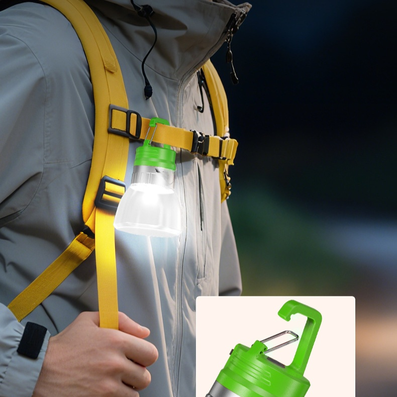 多功能超亮迷你露營手電筒