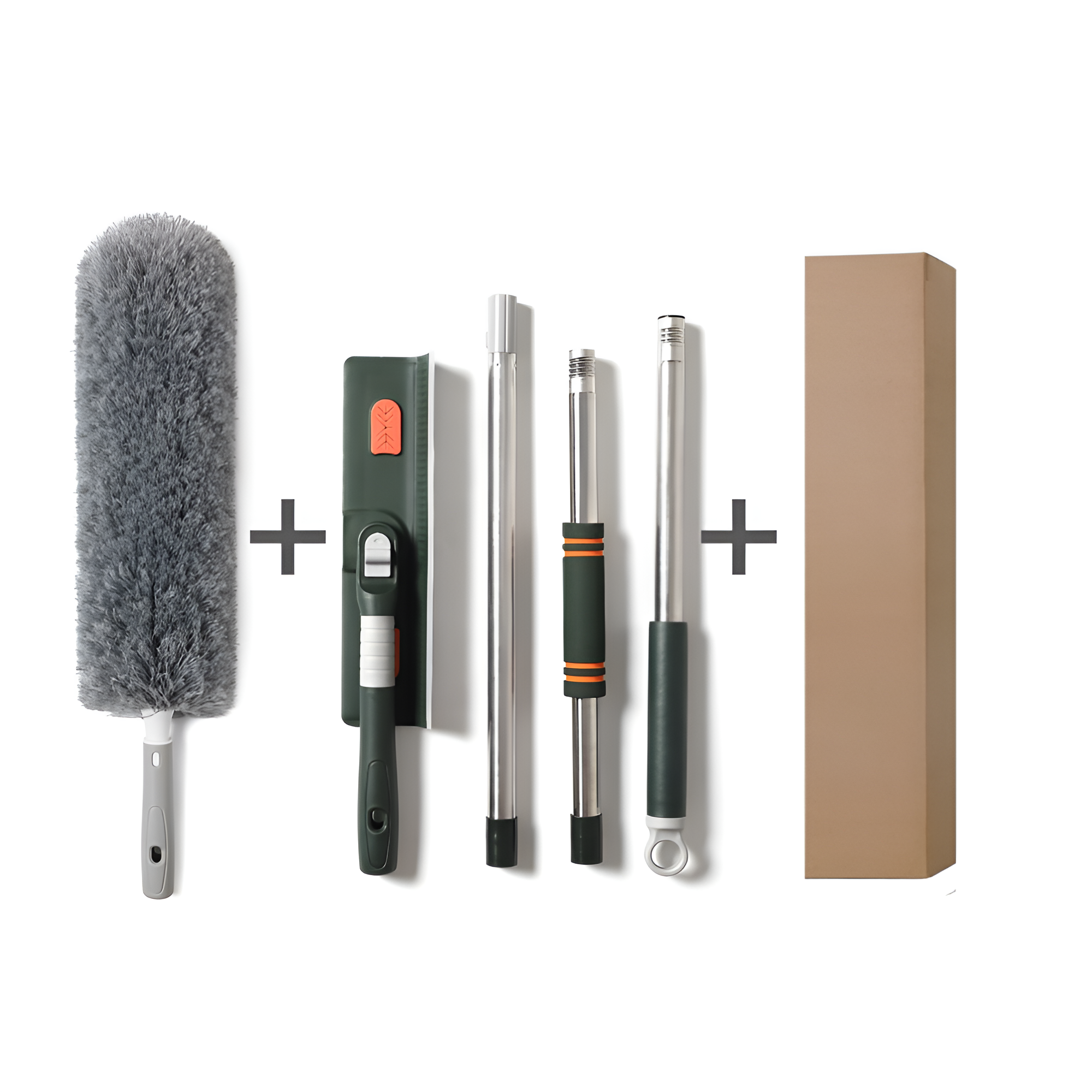 Limpiador multifuncional para ventanas altas